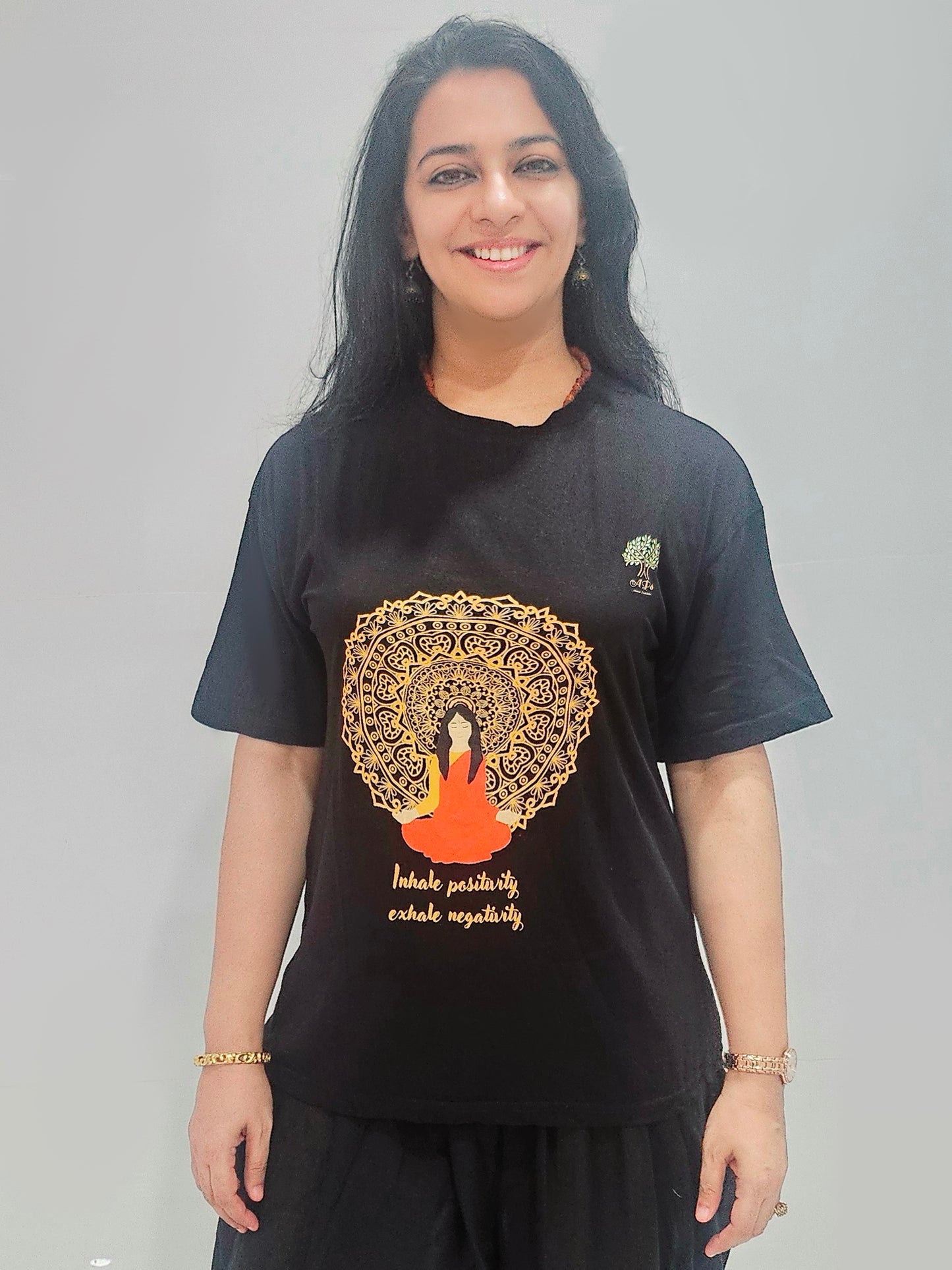 Yogini Meditating T-Shirt (Unisex)