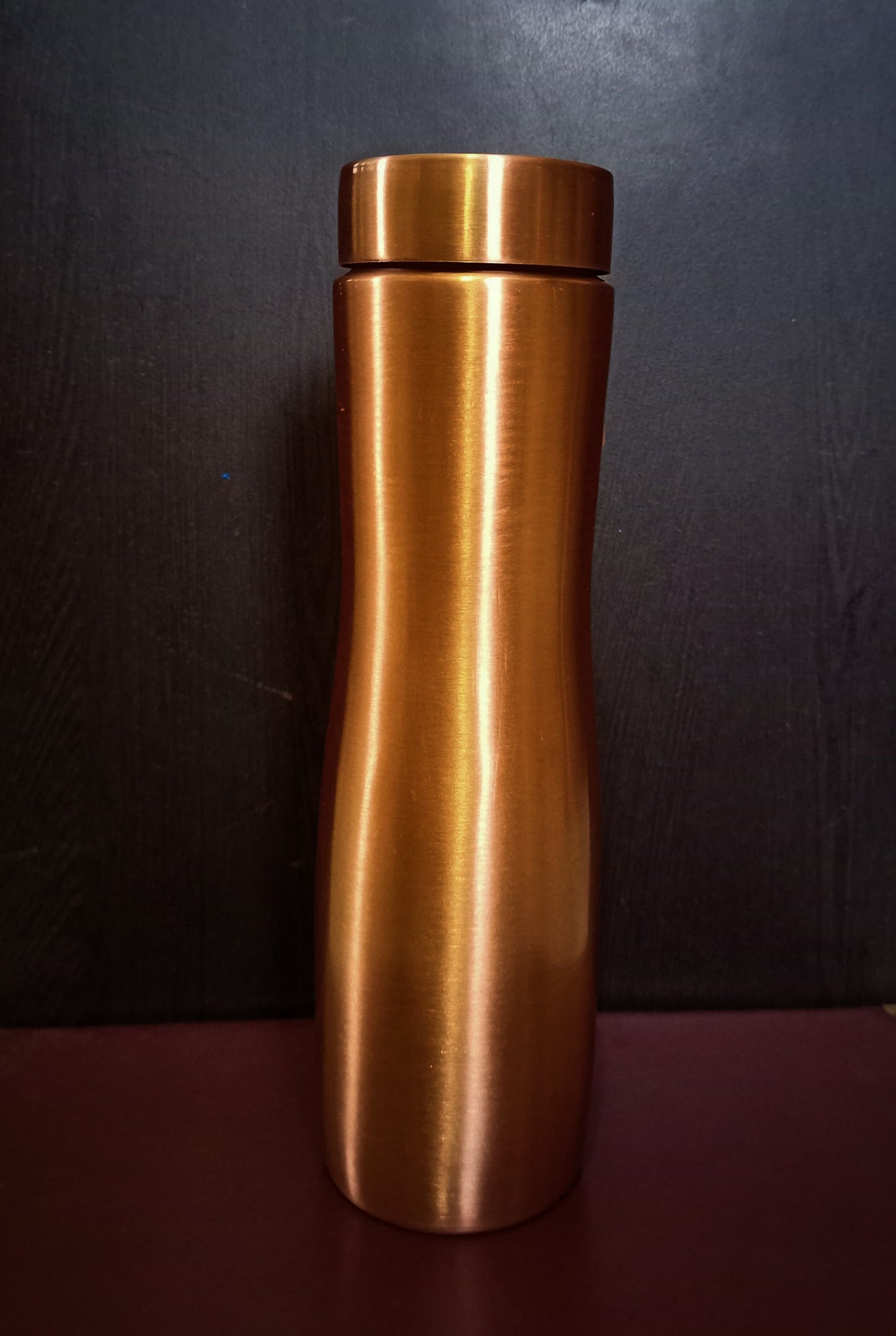 Copper Sleek water Bottle