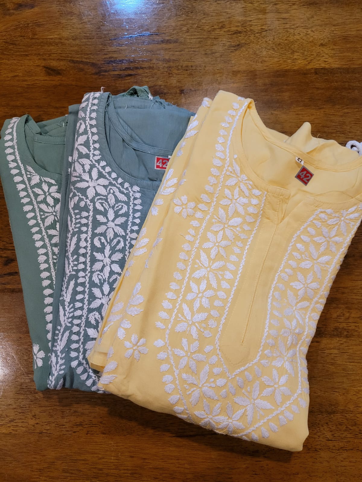 Pemium Chikankari Cotton kurta with bottom