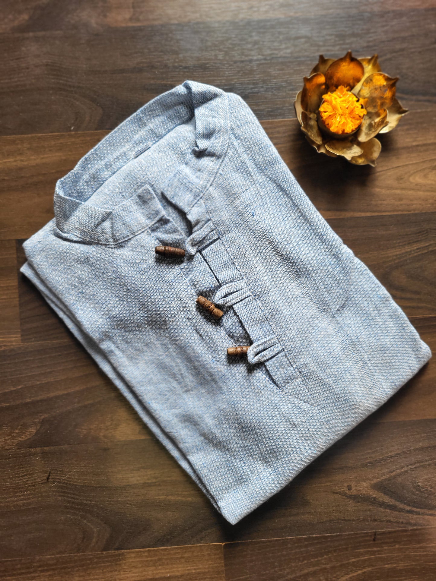 Khadi Cotton Short Kurta Unisex