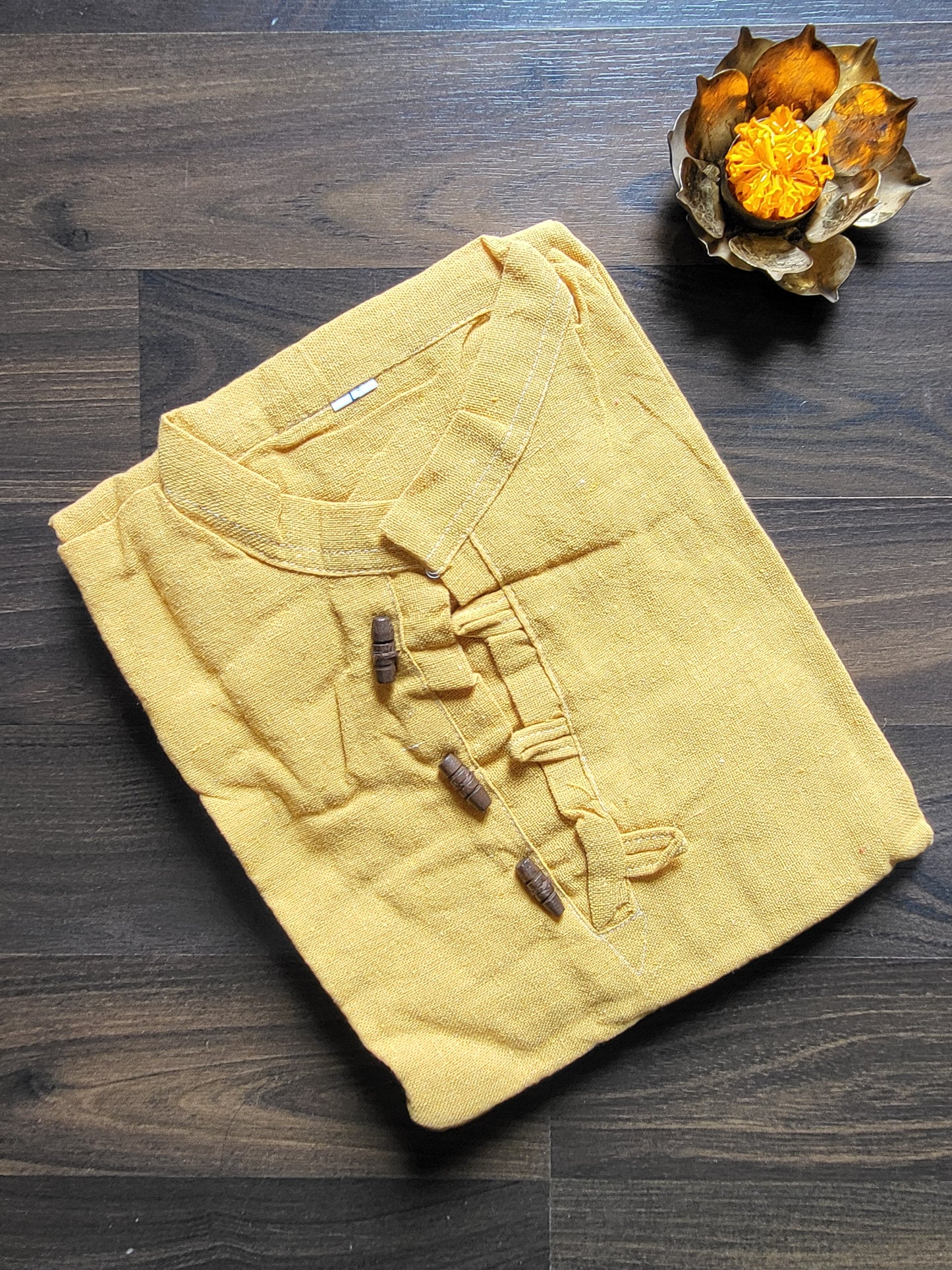 Khadi Cotton Short Kurta Unisex