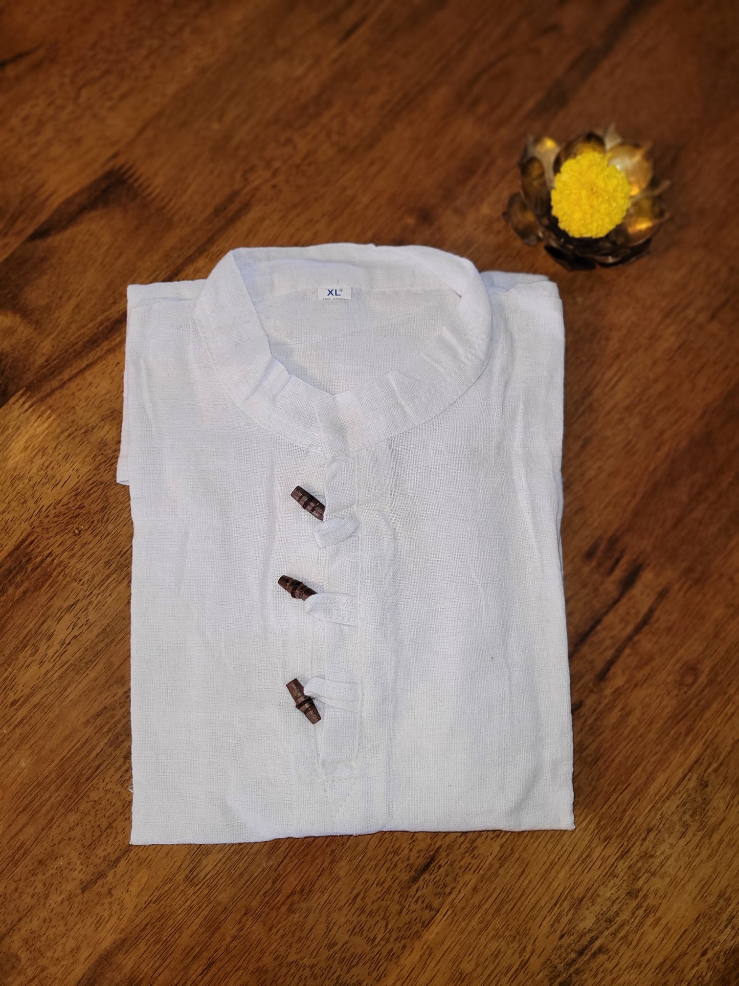 Khadi Cotton Short Kurta Unisex