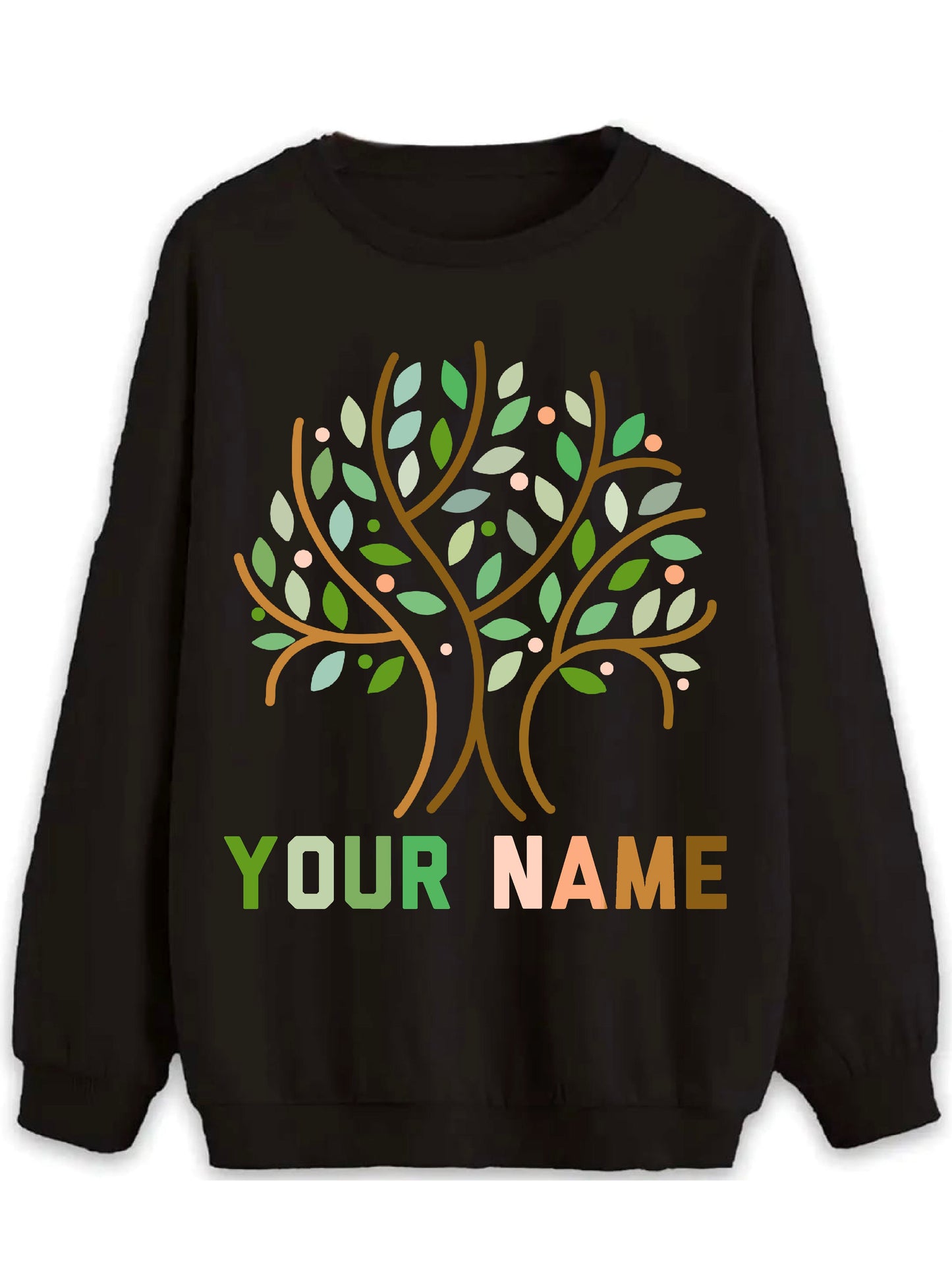 Make your own Sweat Shirt (Unisex) - Black