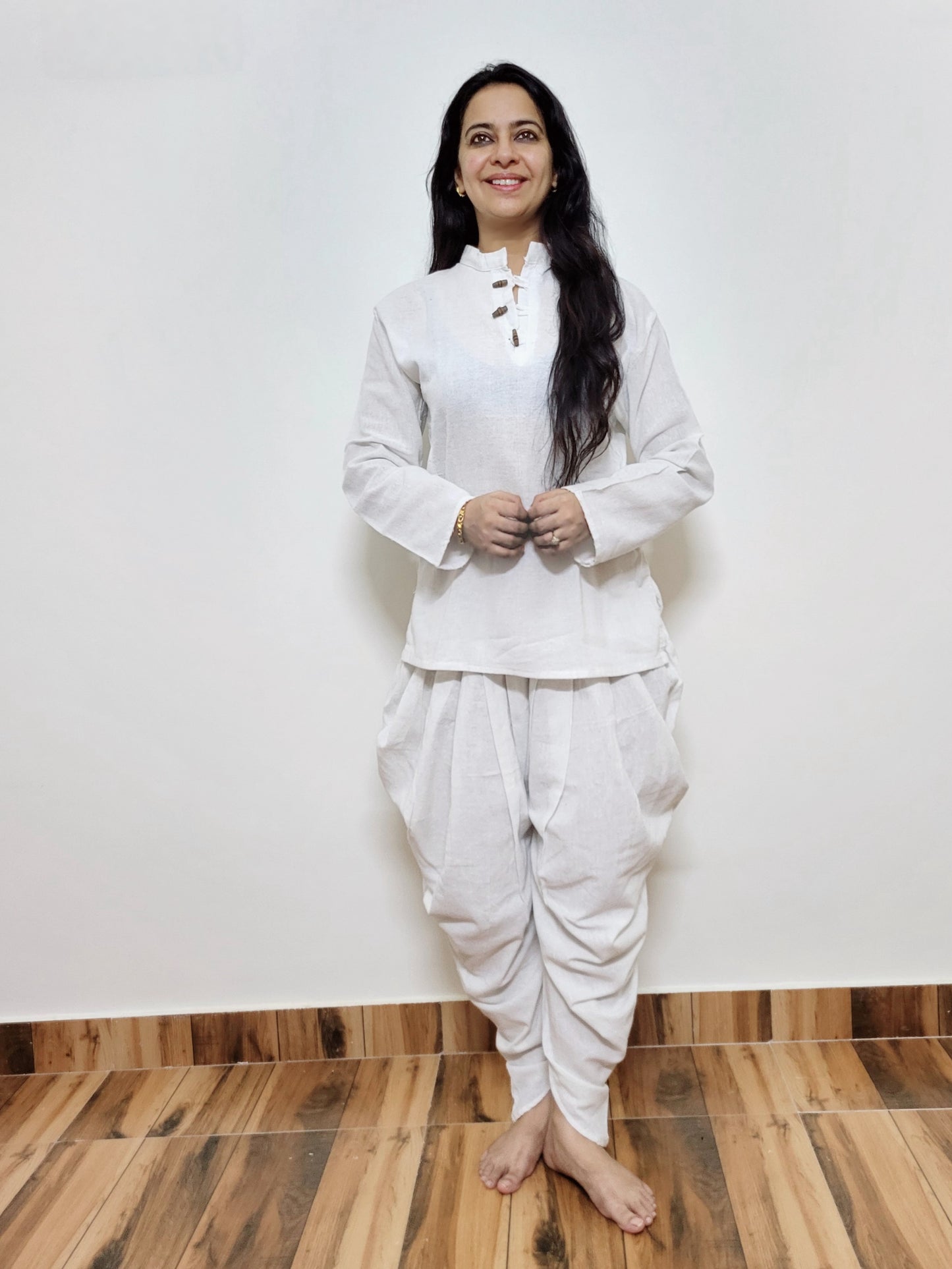 Khadi Cotton Dhoti Kurta Combo